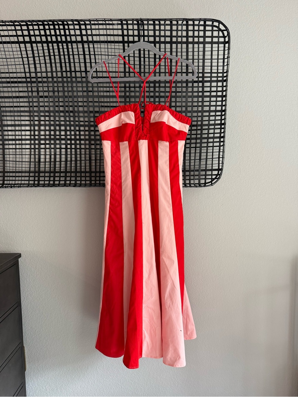 Anthropologie Maeve Halter Colorblock Midi Dress - Picture 2 of 7